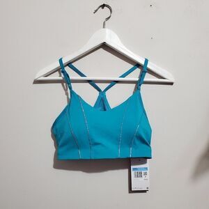 Nike Women's Sz Medium Sports Bra Dri-FIT Indy Yoga Light-Support DD1407-356 NWT